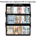 WhiteCoat Clipboard® Trifold - Black Critical Care Edition
